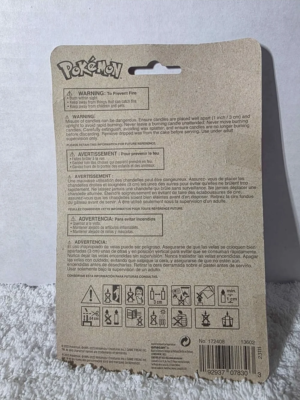 Amscan pokémon birthday
